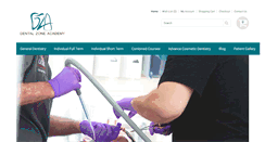 Desktop Screenshot of dentalzoneacademy.com